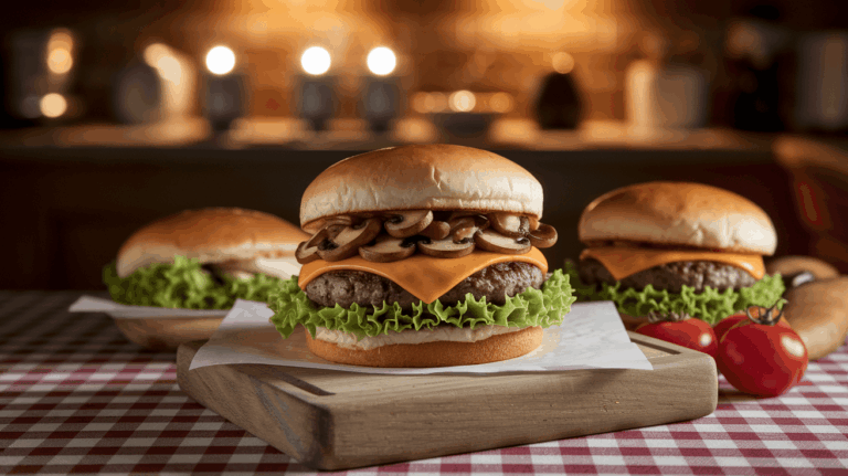 applebees-bourbon-street-mushroom-swiss-burger-copycat-recipe