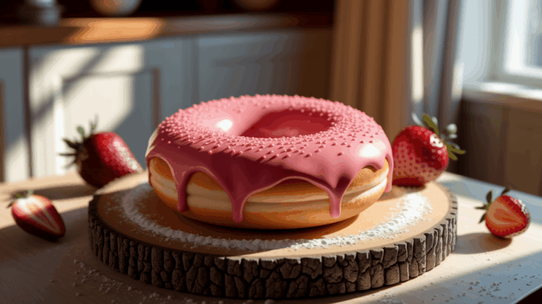 dunkin-donuts-strawberry-frosted-donut-copycat-recipe